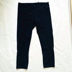 LULULEMON  ATHLETICA CROP LEGGINGS, SIZE 8 COLOR NAVY